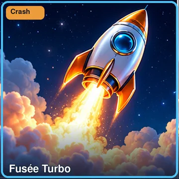 Fusée Turbo — illustration de jeu DudeSpin Casino