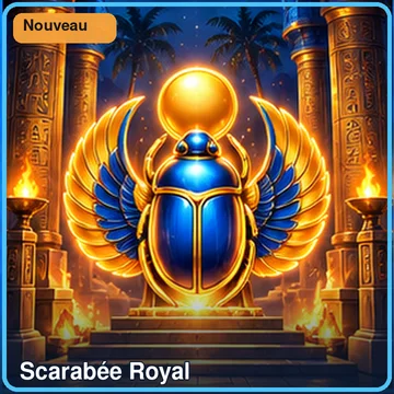 Scarabée Royal — illustration de jeu DudeSpin Casino